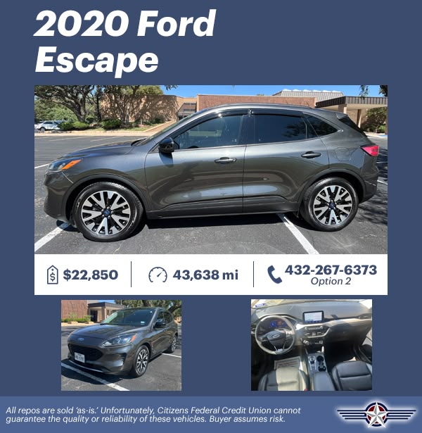 2020 Ford Escape