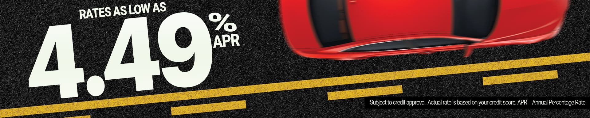 Rates as low as 4.49%