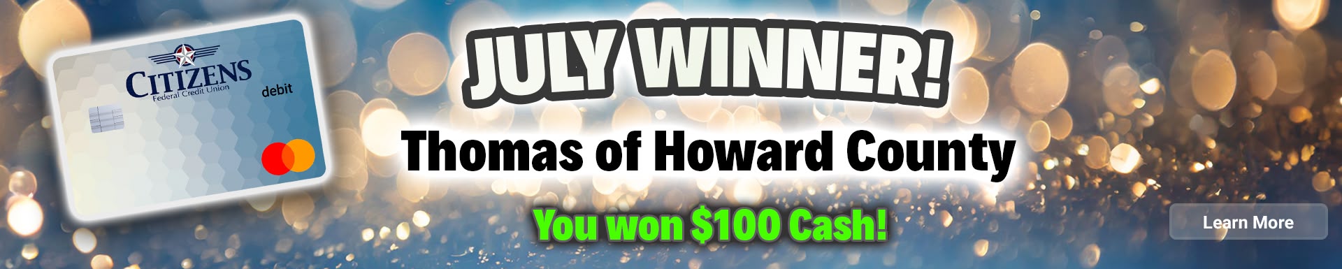 July Winner!